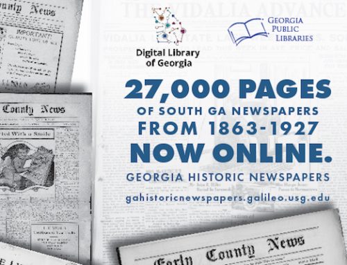 Early, Montgomery, Toombs County Newspapers Added to Georgia Historic Newspapers Site