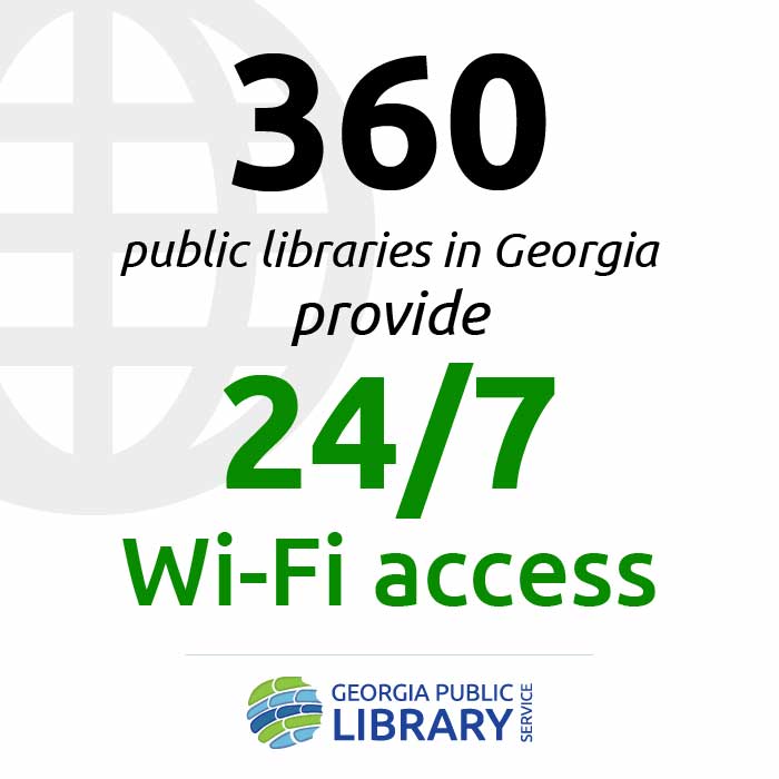 georgia public libraries provide wifi access