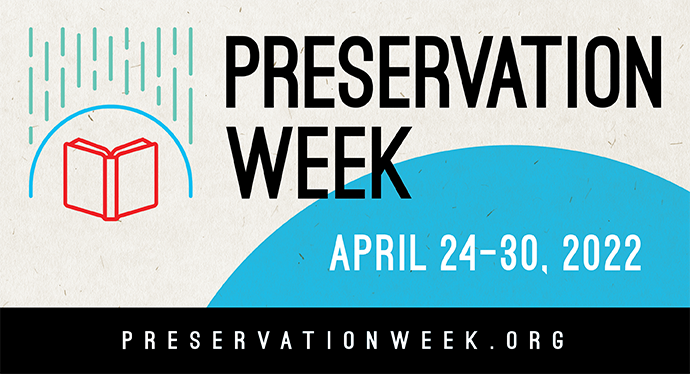 preservation week logo graphic