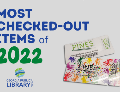 Top 10 items checked out from Georgia PINES public libraries in 2022